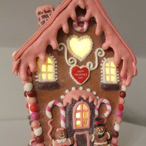 Valentine's Day Gingerbread House Cupcakes & Cashmere Christmas Village Light Up